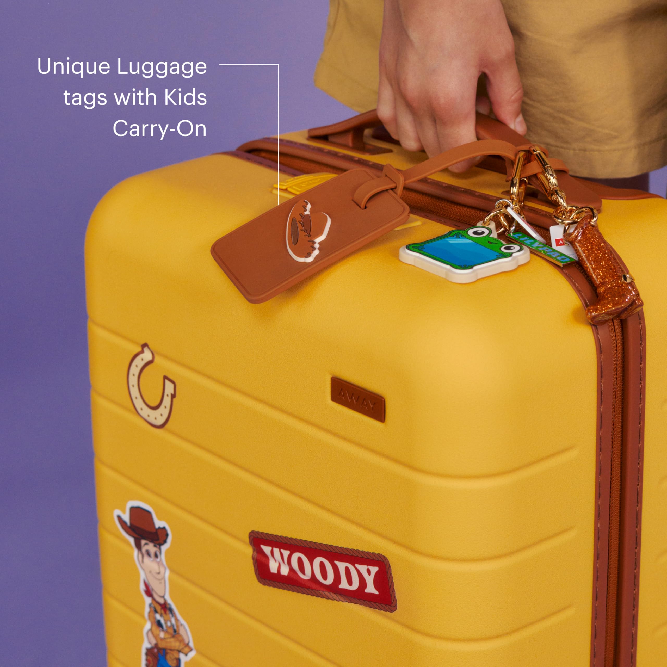 away-toy-story-5-kids-carry-on-luggage-19-inch-hardside-spinner-suitcase-jessie- image 3