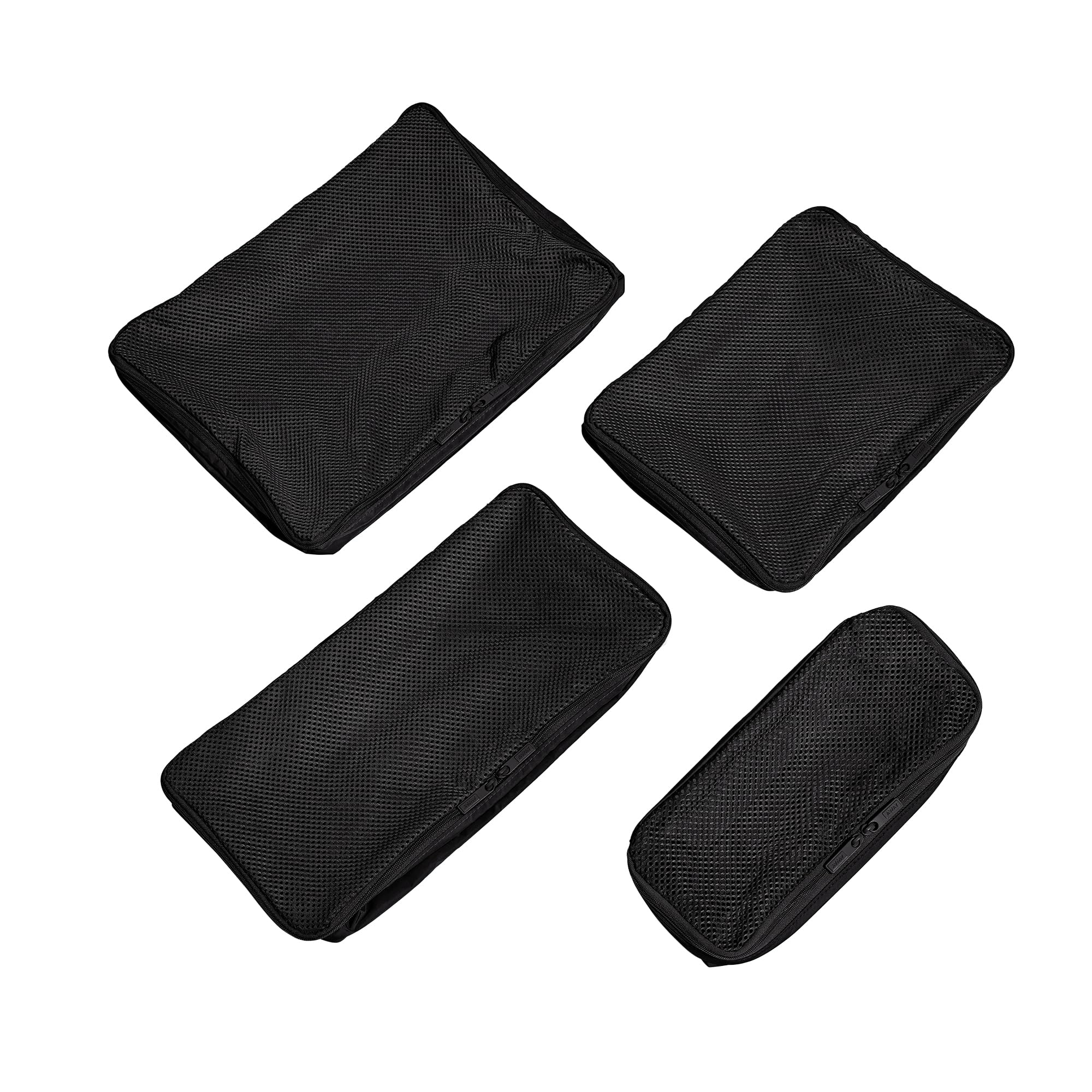 away-insider-packing-cubes-set-of-4-lightweight-travel-organizers-jet-black image 5