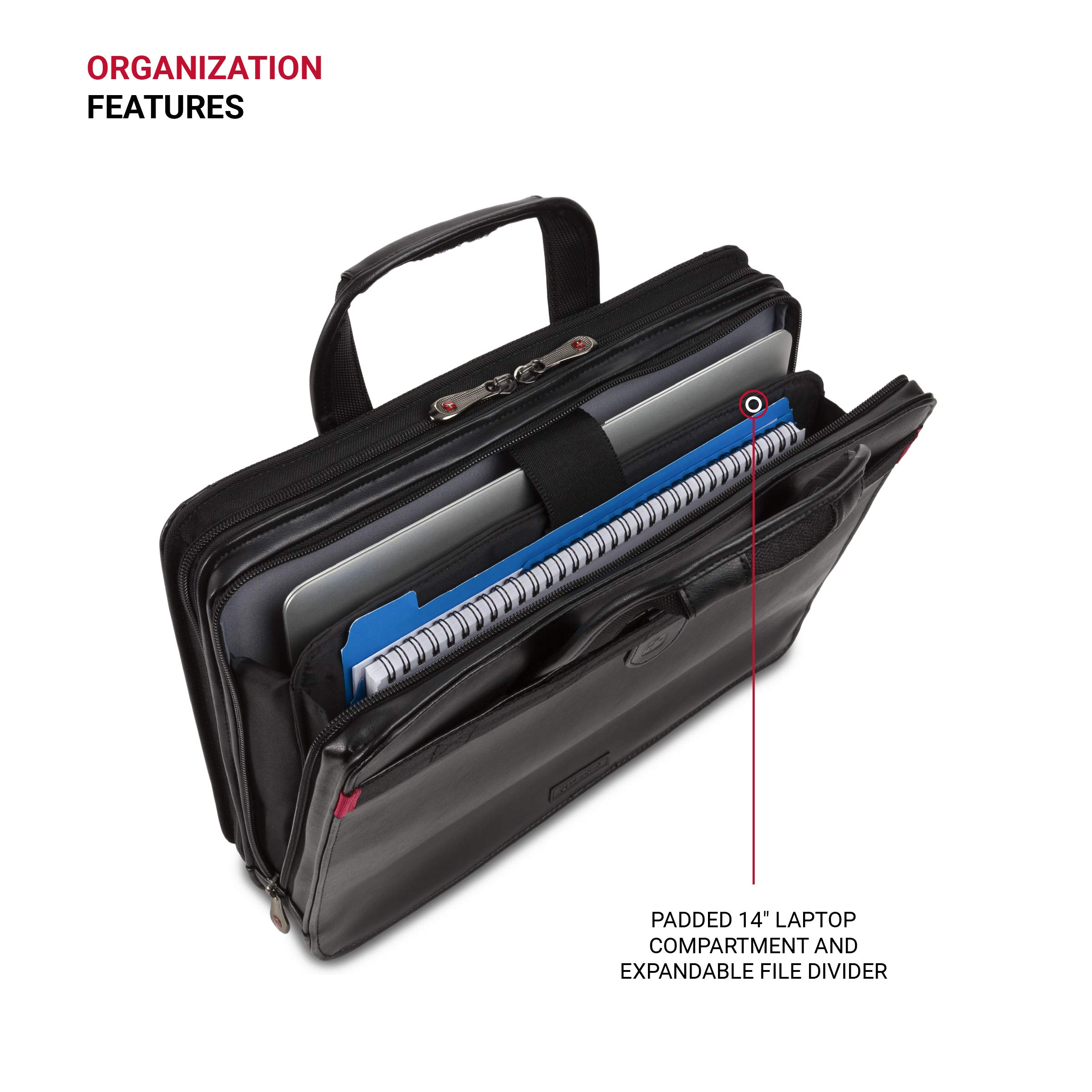 wenger-proxy-zippered-laptop-presentation-padfolio-black-14-inch-601675 image 3