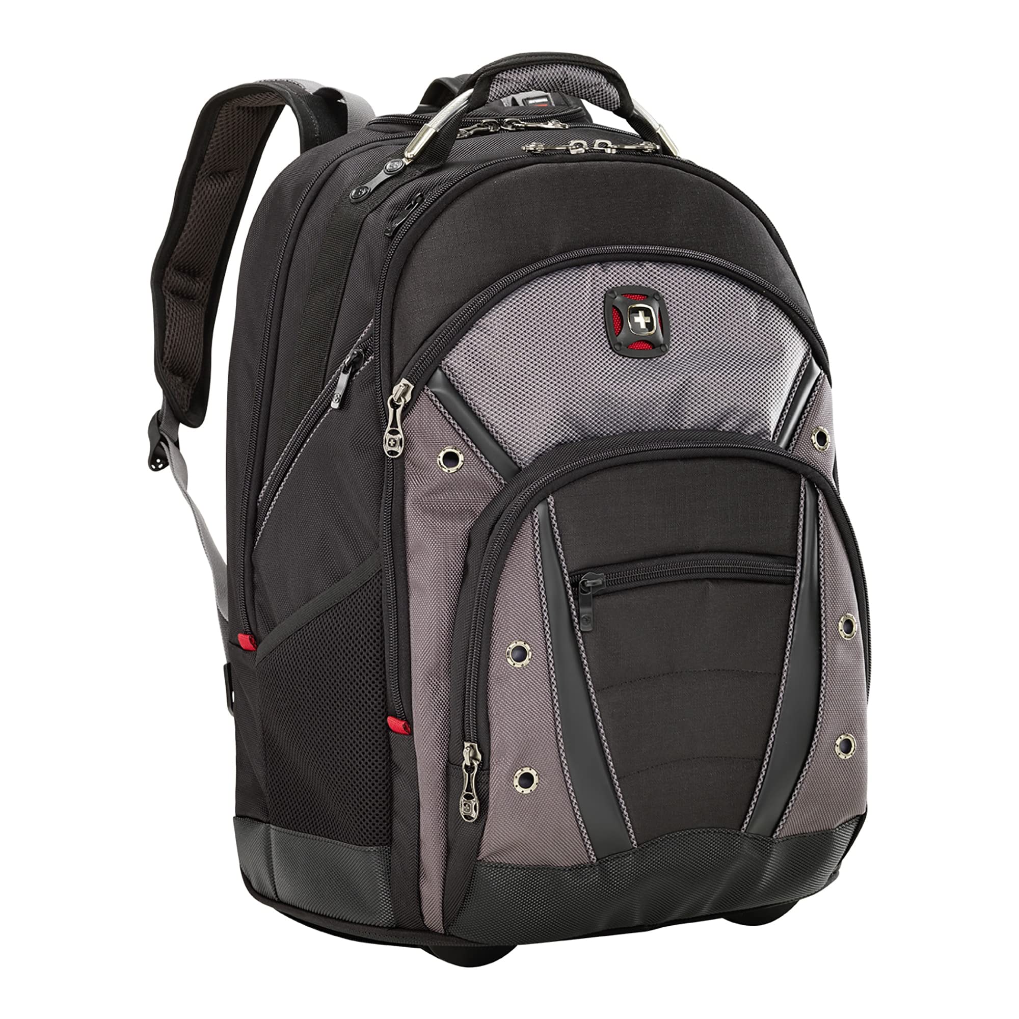 wenger-luggage-synergy-18-inch-wheeled-backpack-black-grey-fits-16-inch-laptops image 2