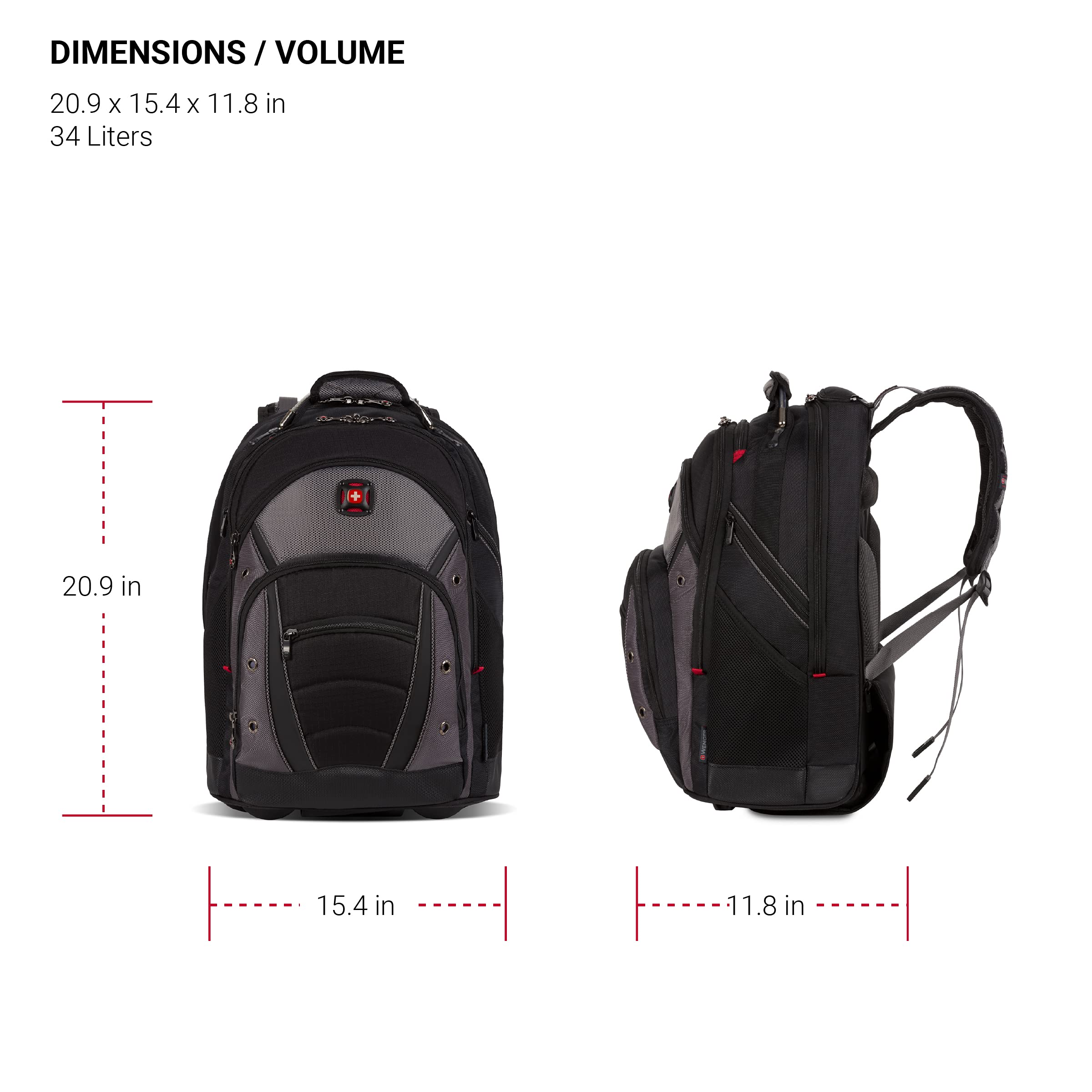 wenger-luggage-synergy-18-inch-wheeled-backpack-black-grey-fits-16-inch-laptops image 3