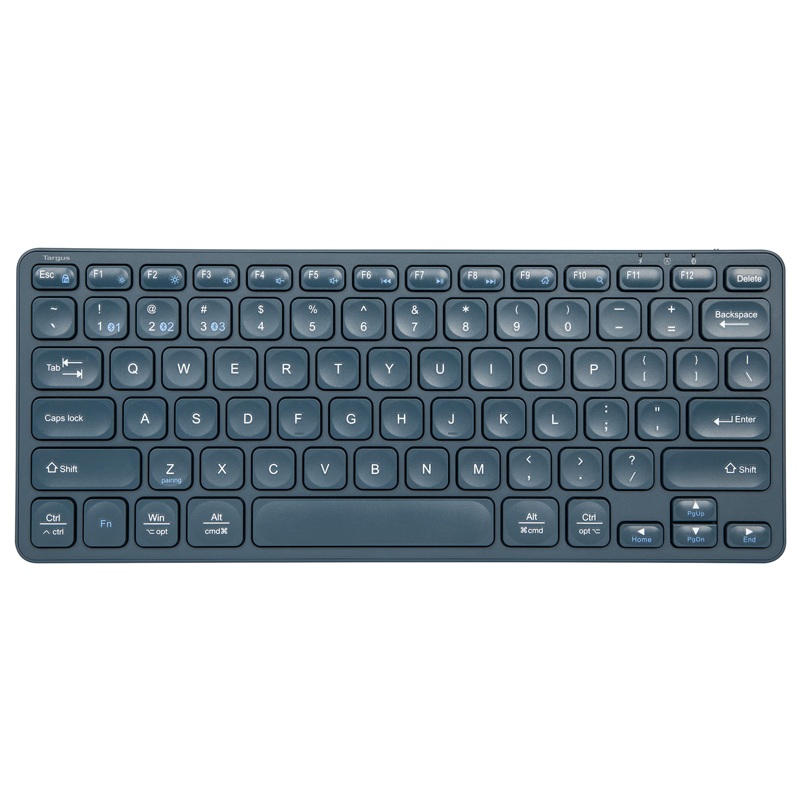 targus-compact-multi-device-bluetooth-keyboard-for-pc-mac-blue-pkb86202us image 1