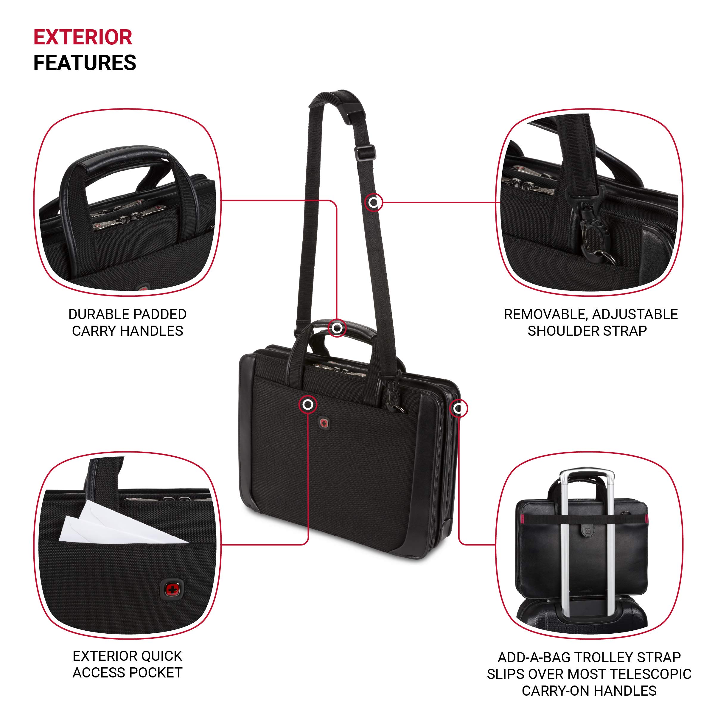 wenger-proxy-zippered-laptop-presentation-padfolio-black-14-inch-601675 image 4