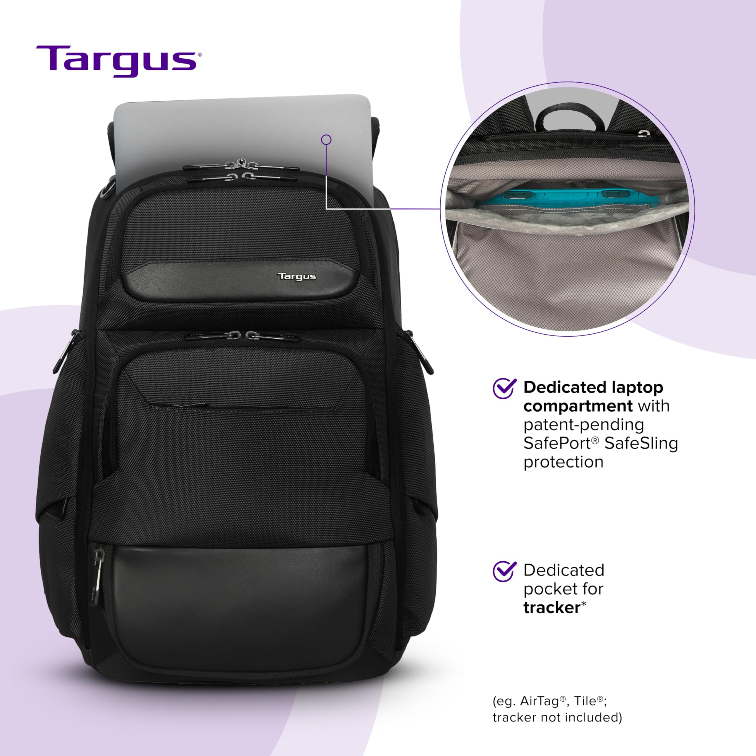 targus-15-16-inch-heritage-luxe-backpack-tbb656gl-professional-laptop-backpack-w image 4