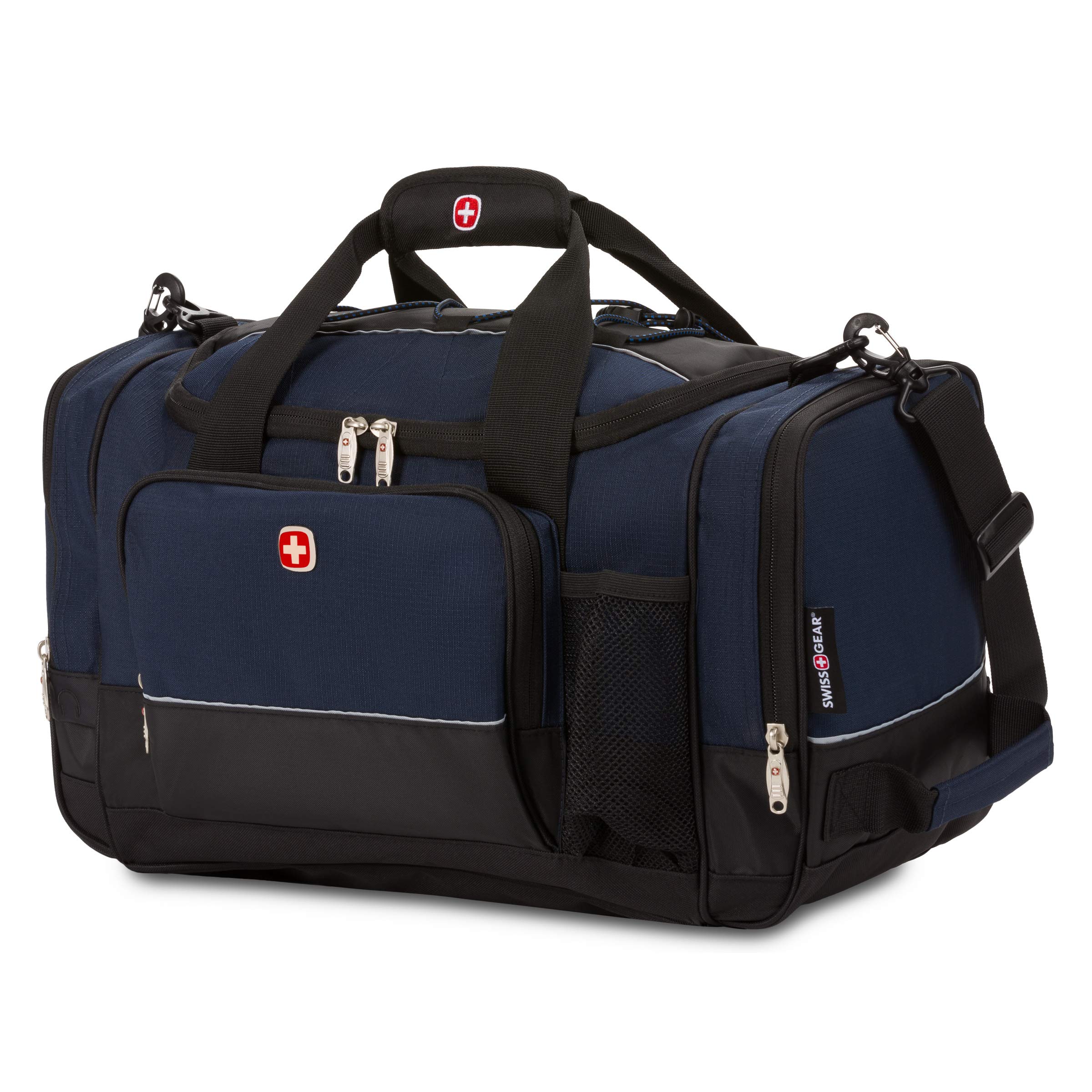 swissgear-apex-duffle-bag-for-travel-and-gym-with-bungee-cord-system image 8