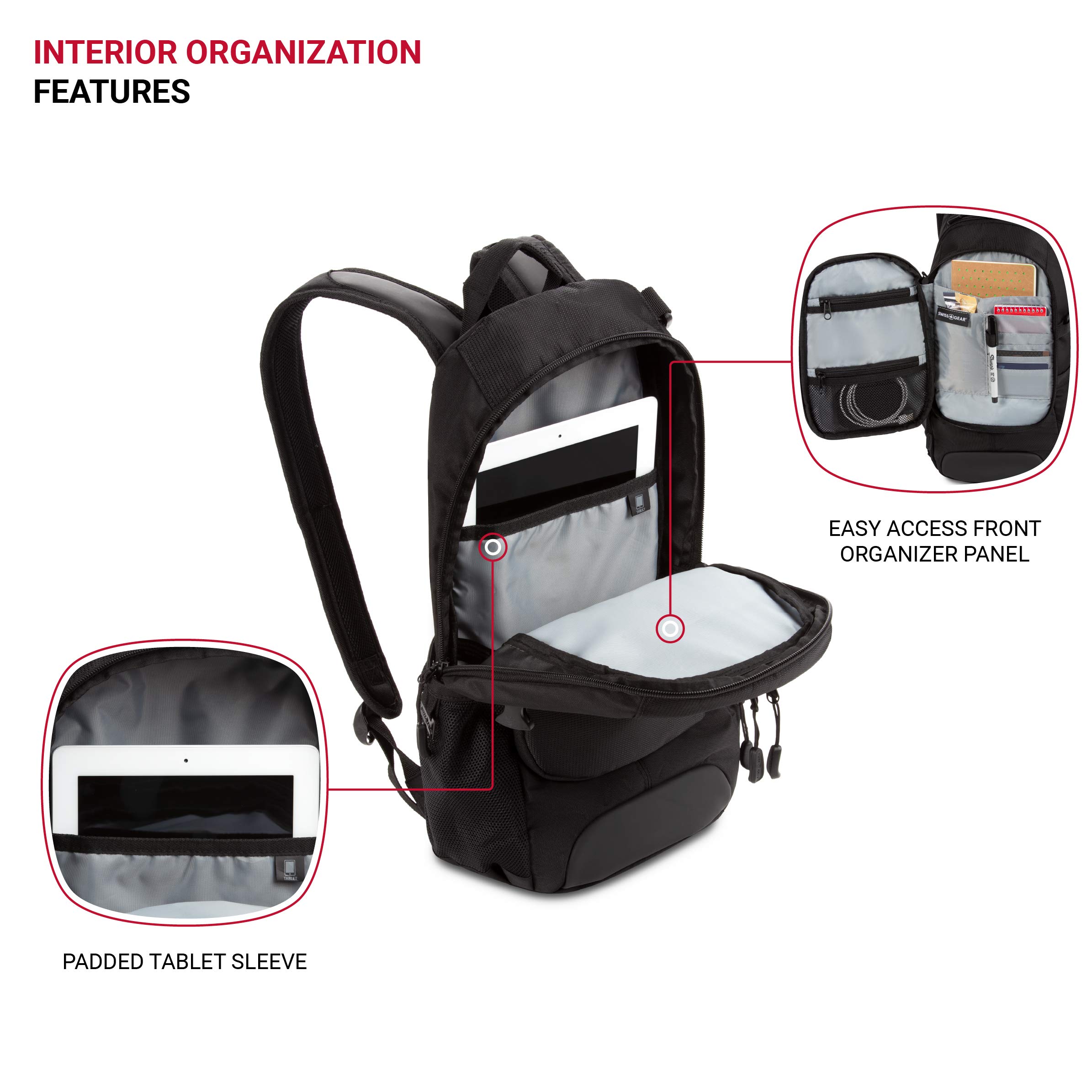 swissgear-3598-backpack-narrow-daypack-for-commuting-and-college-15-9l image 4