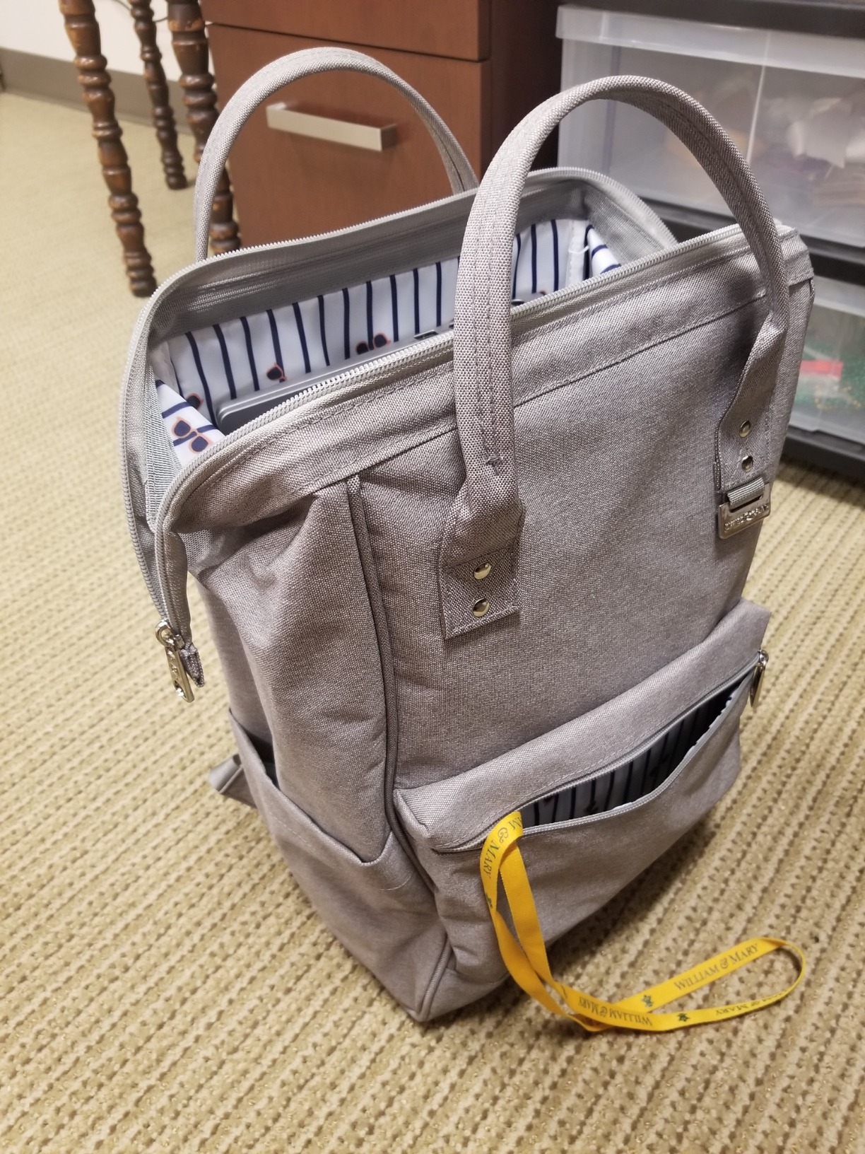 Spacious but could use more padding