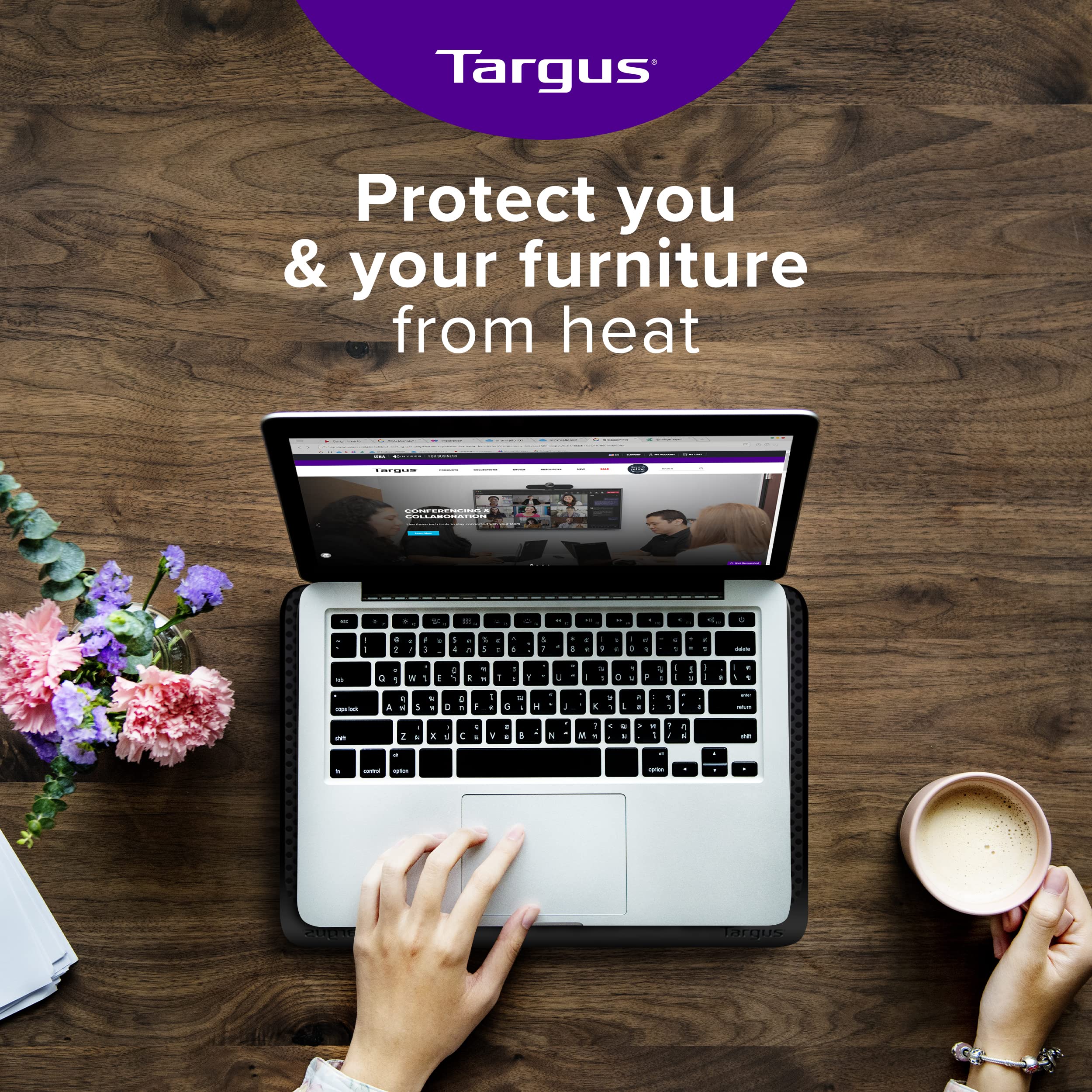 targus-chill-mat-for-up-to-16-inch-laptop-black-pa248u5 image 5