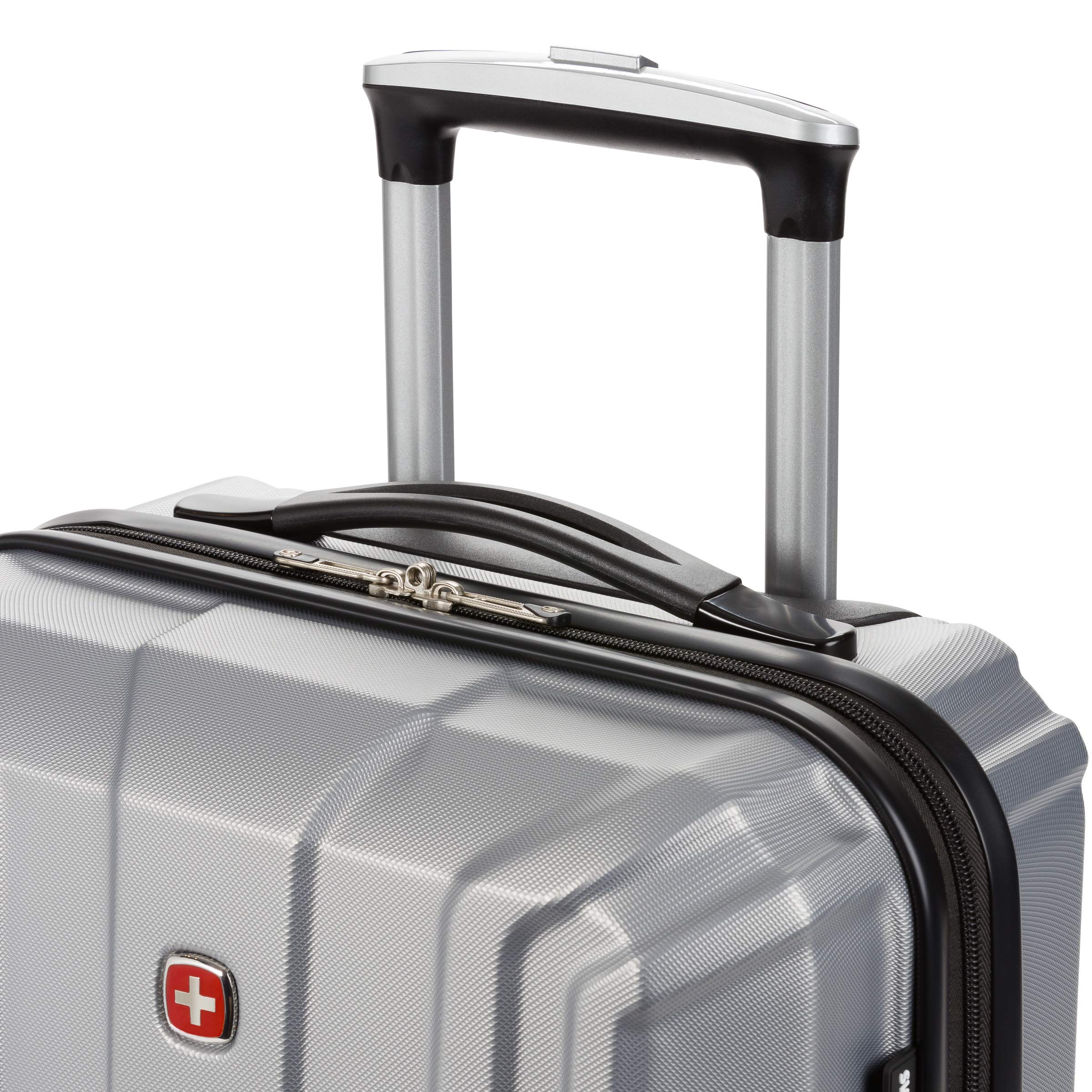 swissgear-3750-hardside-carry-on-spinner-luggage-18-5-inch-silver image 6