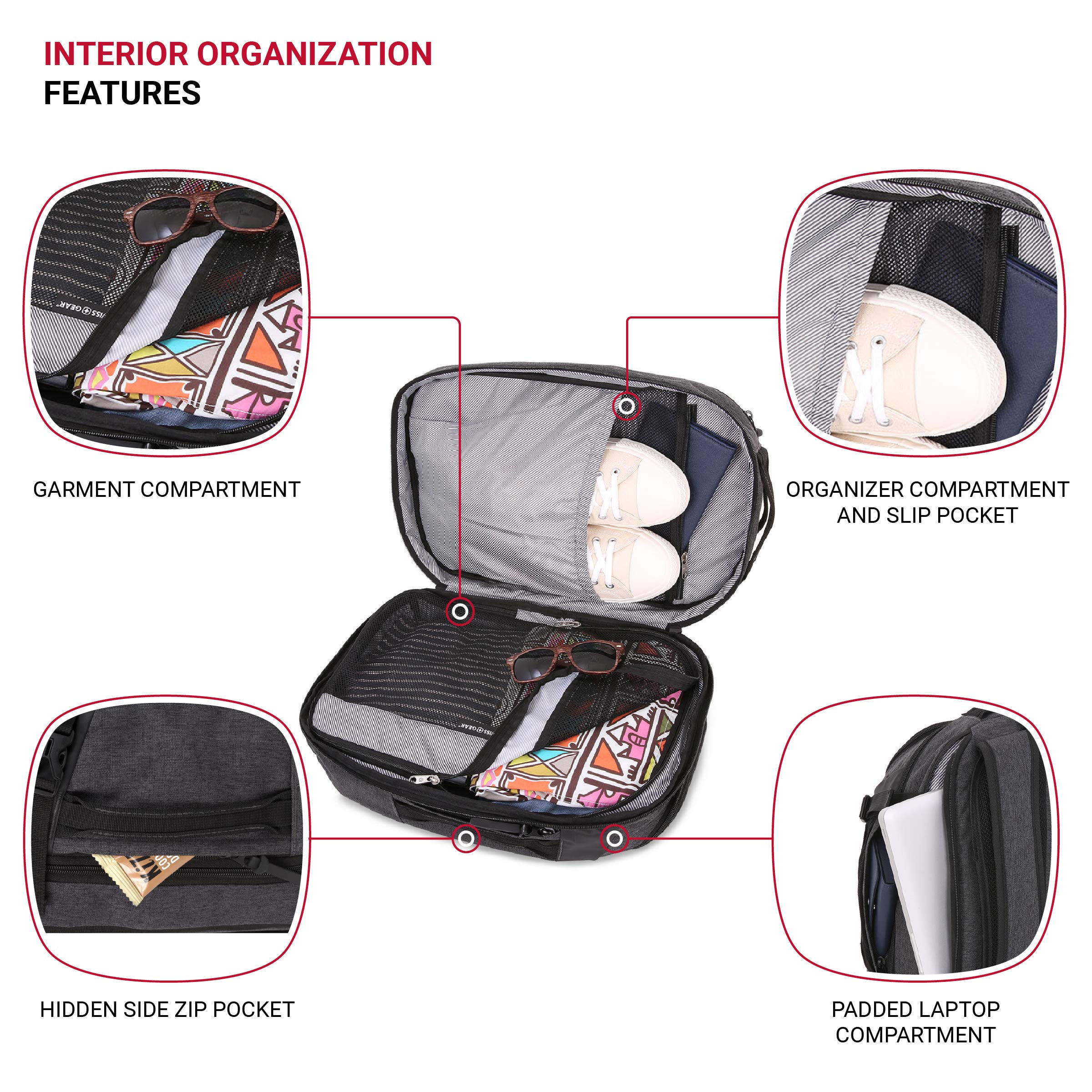 swissgear-hybrid-travel-laptop-backpack-heather-grey-18-24-6l image 4