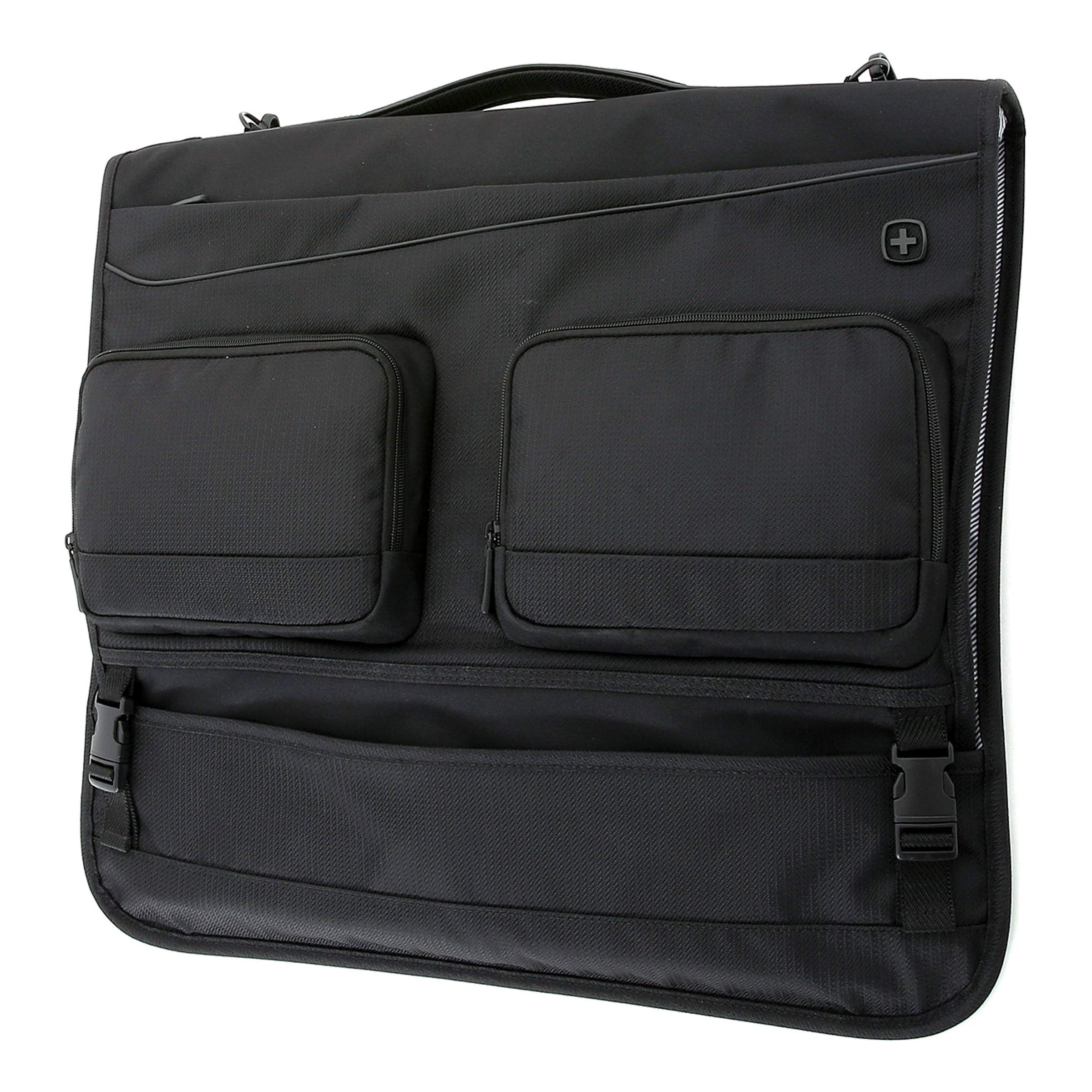 swissgear-full-sized-folding-garment-bag-carry-on-hanging-black image 2