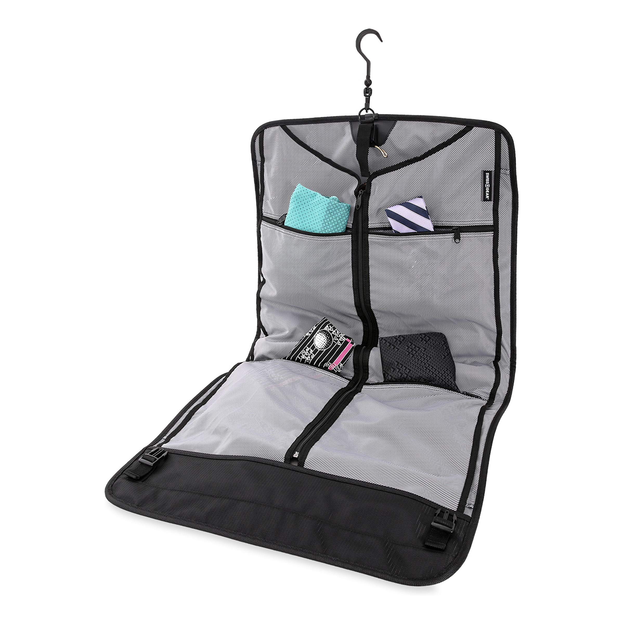 swissgear-full-sized-folding-garment-bag-carry-on-hanging-black image 4
