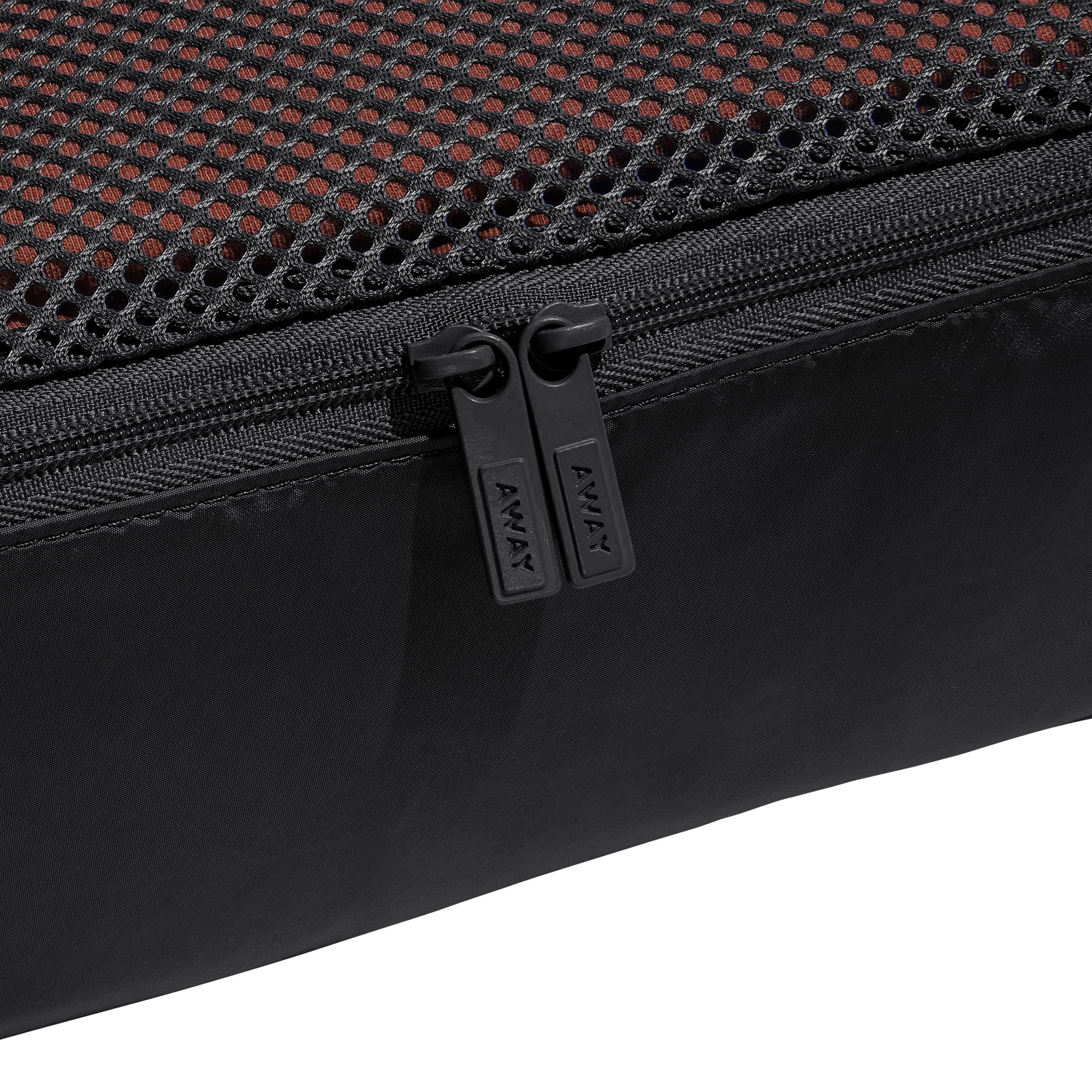 away-insider-packing-cubes-set-of-4-lightweight-travel-organizers-jet-black image 4