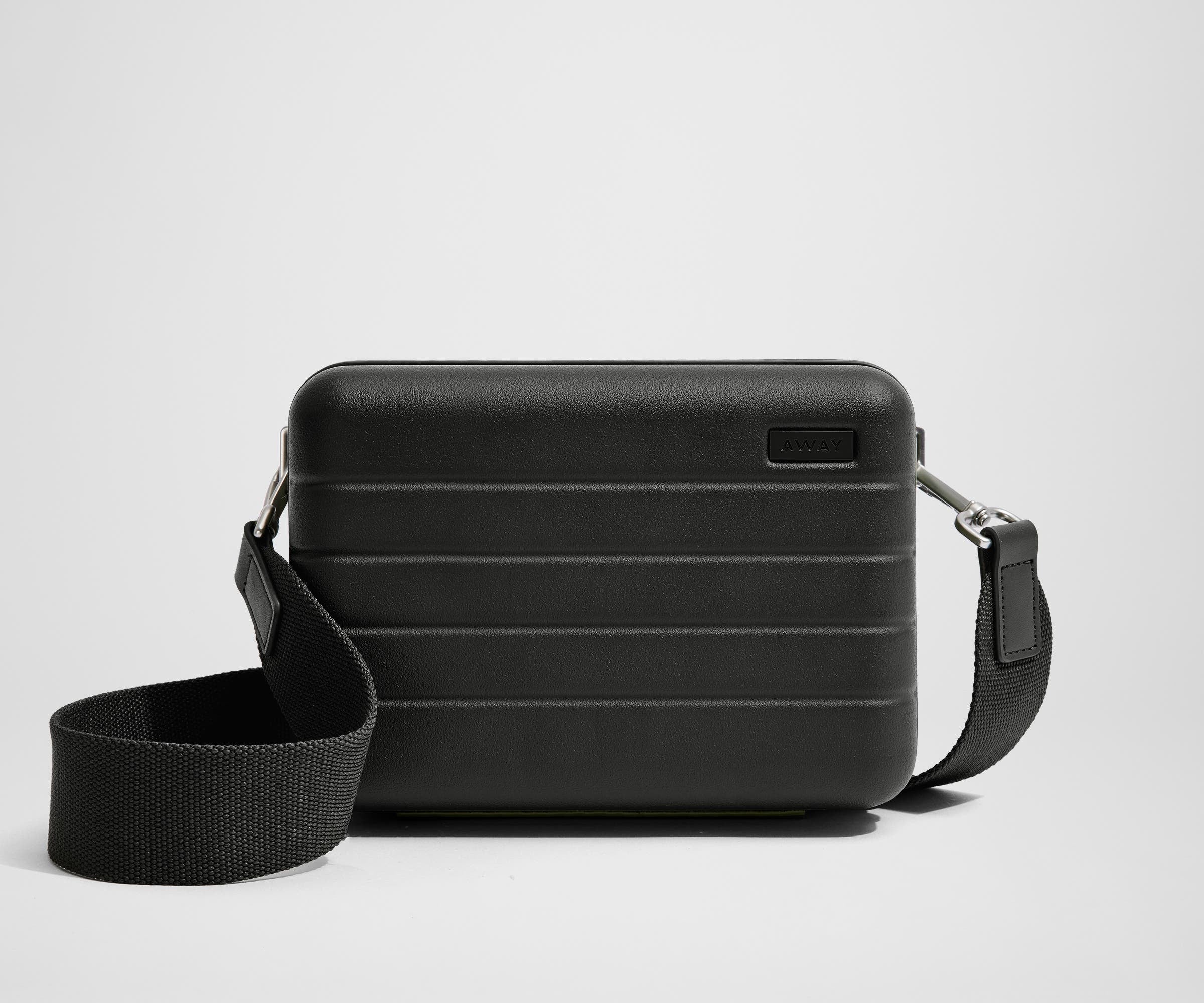 away-the-mini-crossbody-in-coast-blue-durable-polycarbonate-hardshell image 2