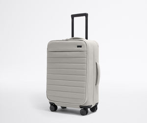 away-softside-bigger-carry-on-in-cloud-gray-standard-size-softside-luggage image 2