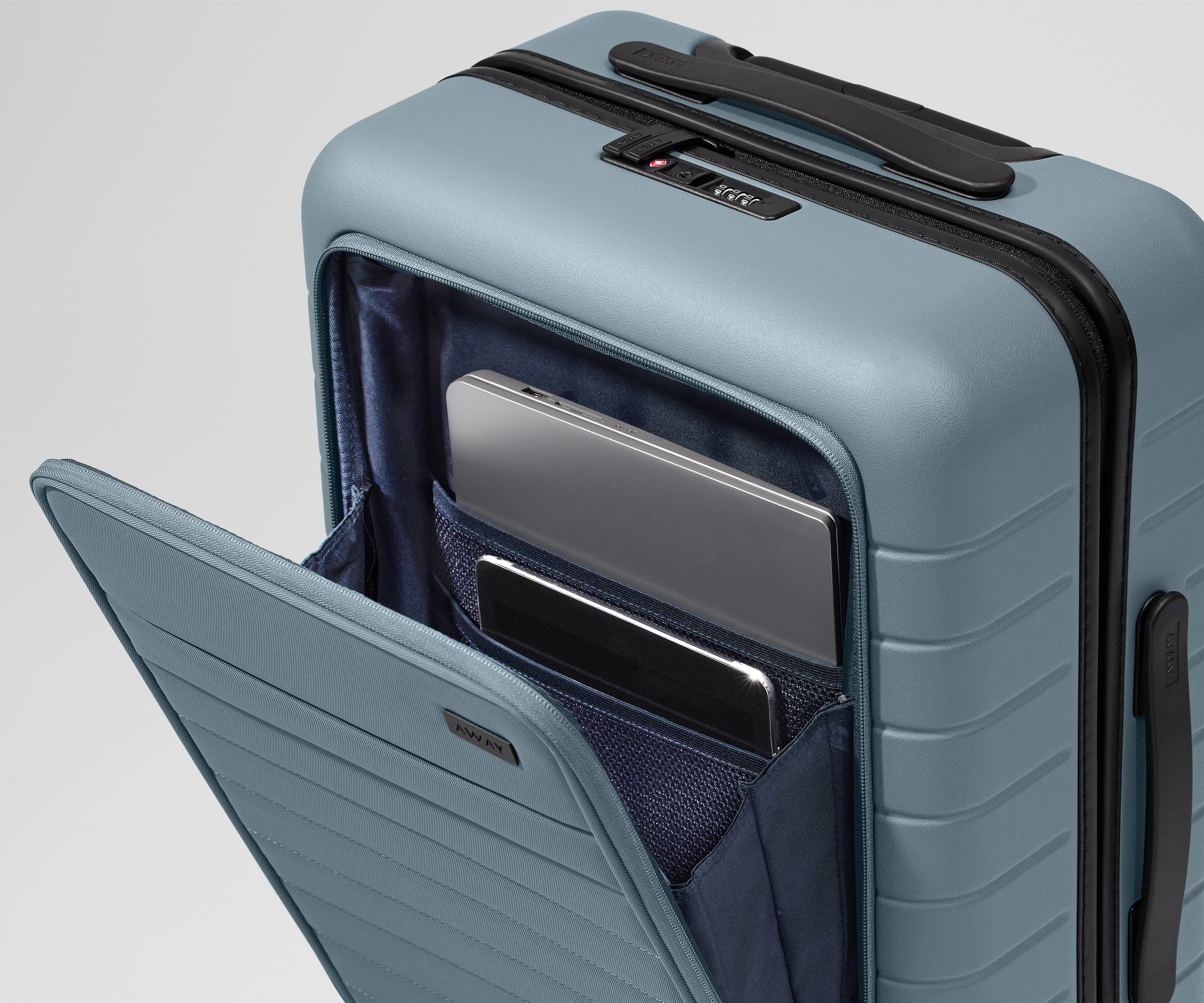 away-the-executive-bigger-carry-on-in-coast-blue image 6
