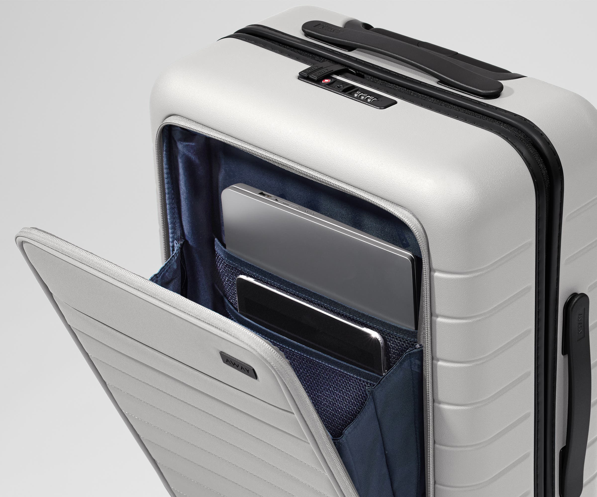 away-the-executive-bigger-carry-on-in-cloud-gray image 6