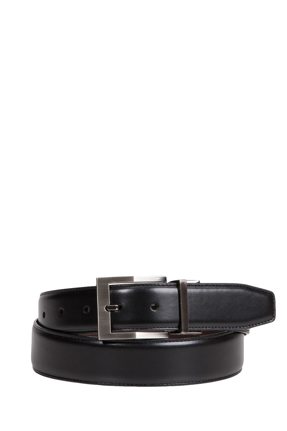 swissgear-contemporary-reversible-xlarge-leather-belt-black-brown-2-in-1 image 1