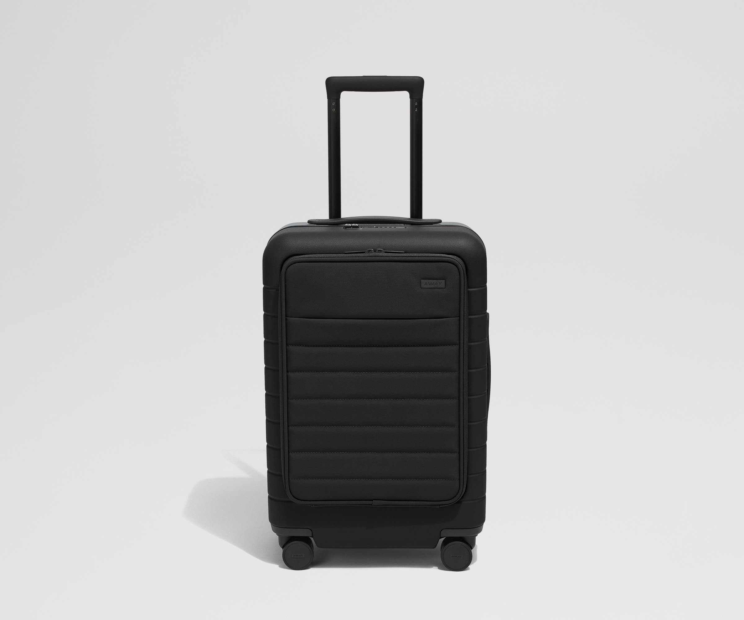 away-the-executive-carry-on-in-jet-black-business-travel-luggage-with-14-laptop- image 2