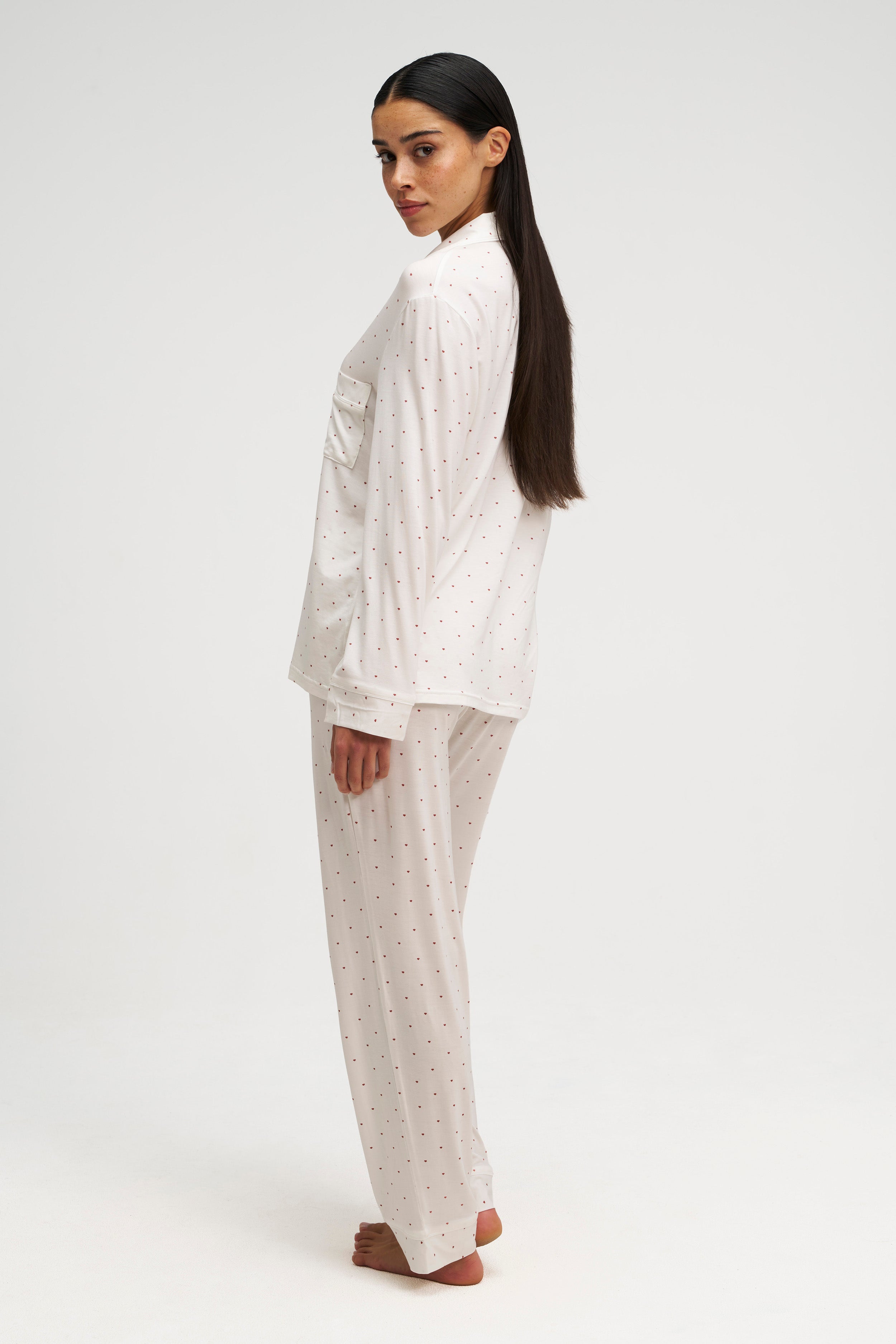 dore-rose-sweetheart-tencel-pj-bundle-breathable-sleep-set-for-hot-sleepers image 4
