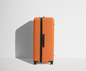 away-the-trunk-in-sorbet-orange-large-checked-suitcase image 3