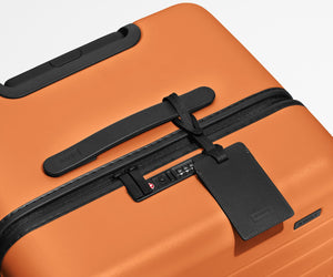 away-the-trunk-in-sorbet-orange-large-checked-suitcase image 7