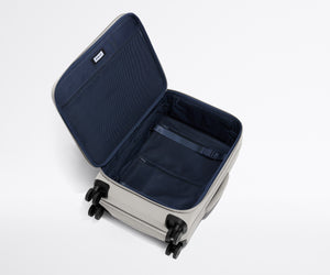 away-softside-bigger-carry-on-in-cloud-gray-standard-size-softside-luggage image 6