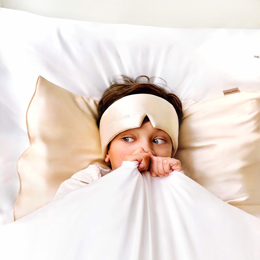 dore-rose-kids-premium-silk-pillowcase-23-momme-sensitive-skin-friendly image 2