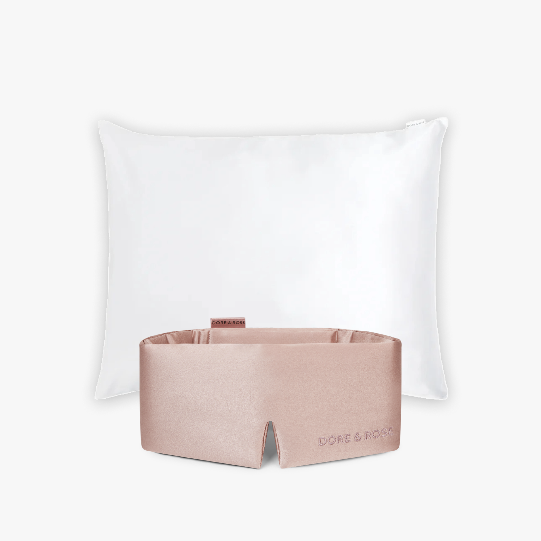 dore-rose-deep-sleep-bundle-silk-mask-pillowcase image 1