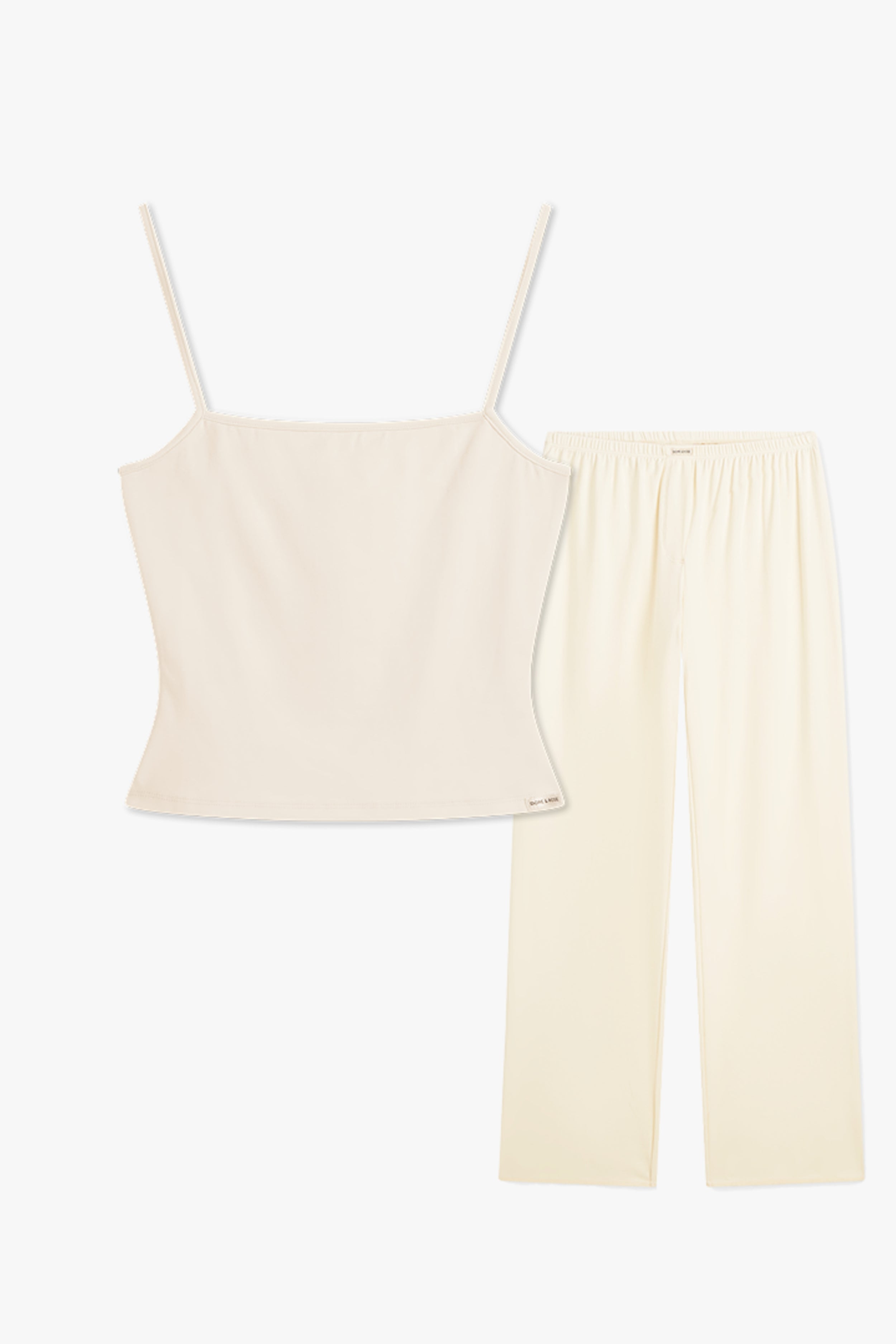 dore-rose-cami-sleep-set-soft-cotton-blend-n-72-soft-ivoire image 5