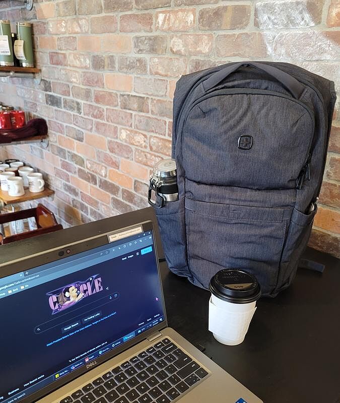 Solid backpack
