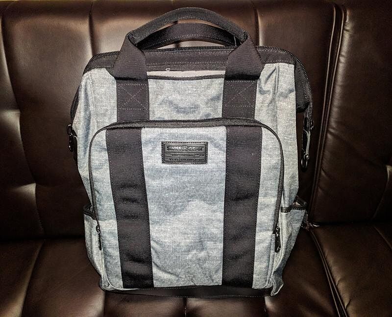 Nice backpack but a bit stiff