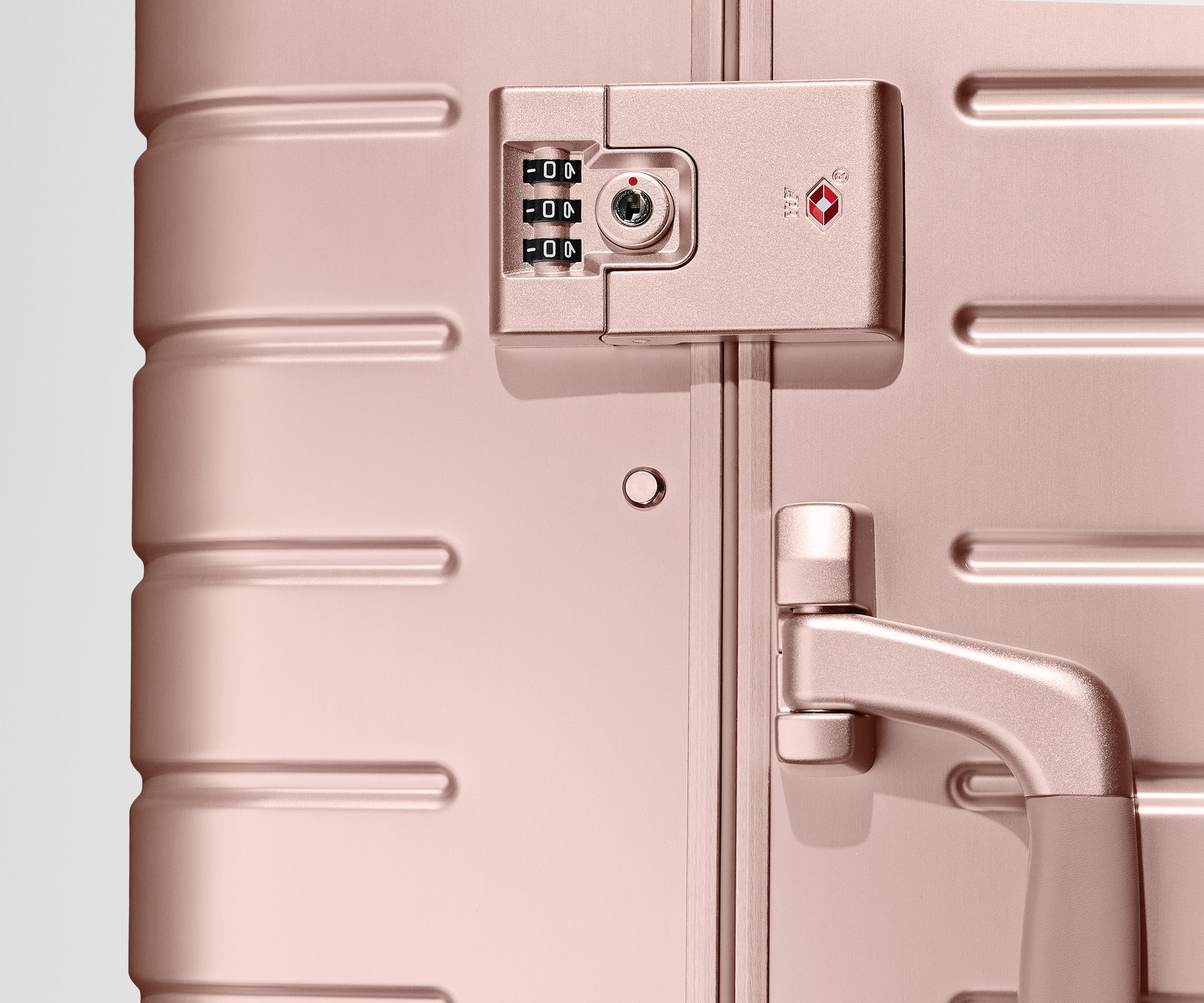 away-the-bigger-carry-on-aluminum-edition-rose-gold-360-spinner-suitcase image 5