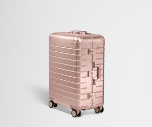 away-the-medium-aluminum-edition-in-rose-gold-premium-checked-luggage image 2