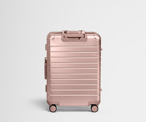 away-the-medium-aluminum-edition-in-rose-gold-premium-checked-luggage image 6
