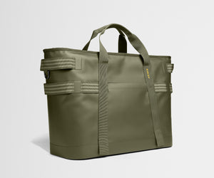 away-cooler-tote-in-olive-green-insulated-tote-for-beach-park-travel-stays-cold- image 6