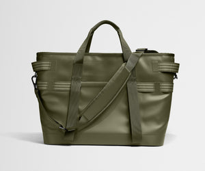 away-cooler-tote-in-olive-green-insulated-tote-for-beach-park-travel-stays-cold- image 5