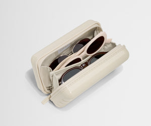 away-travel-glasses-case-in-salt-white-gloss-holds-up-to-3-pairs-with-padded-mic image 3