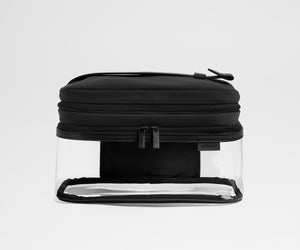 away-clear-cosmetic-case-in-coast-blue image 2