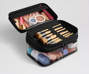 away-clear-cosmetic-case-in-jet-black image 7
