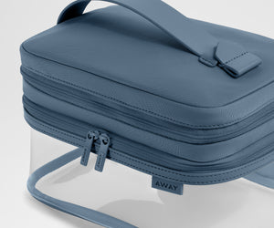 away-clear-cosmetic-case-in-coast-blue image 8