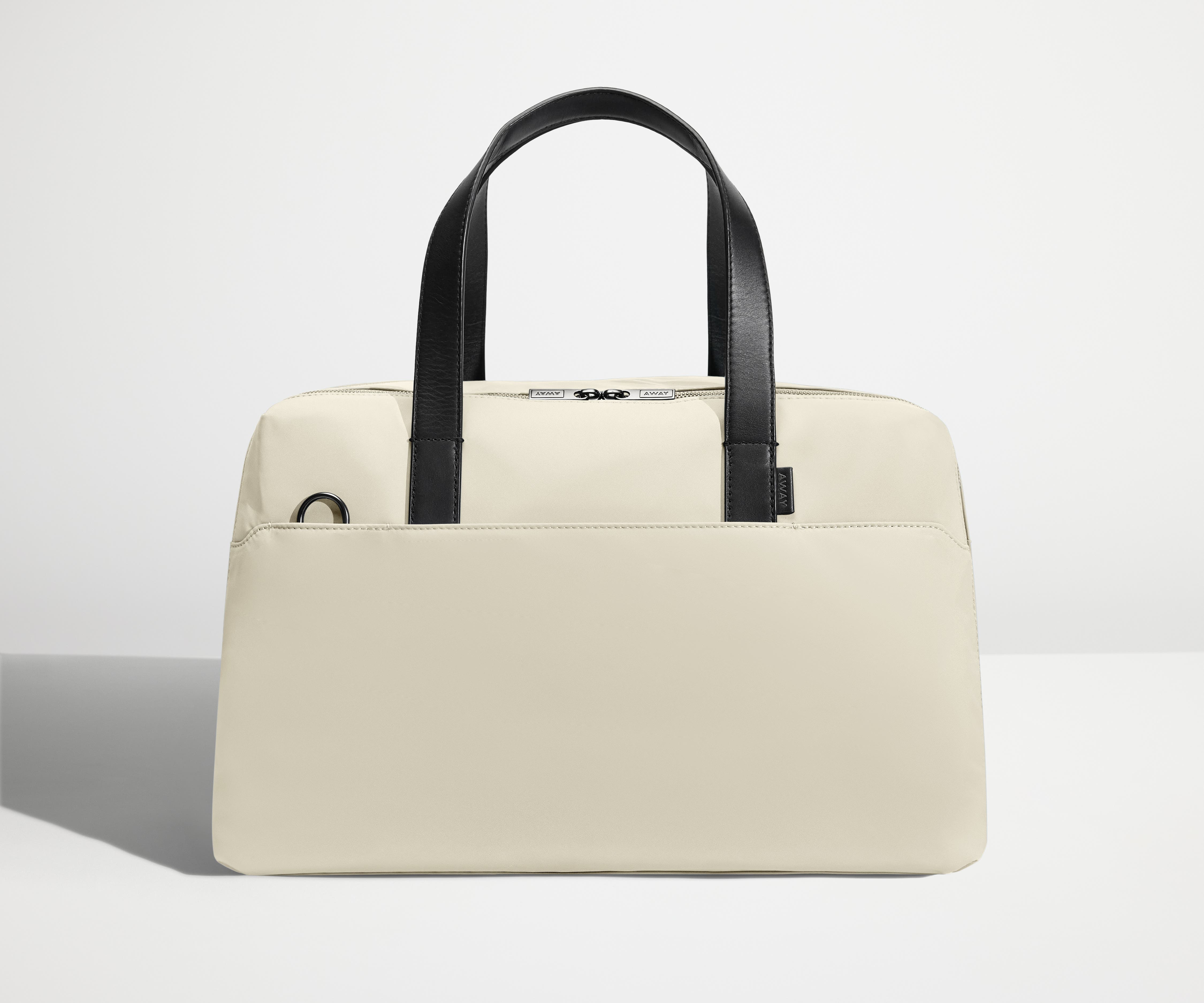 away-the-overnight-bag-in-salt-white-lightweight-duffel-for-quick-getaways image 2