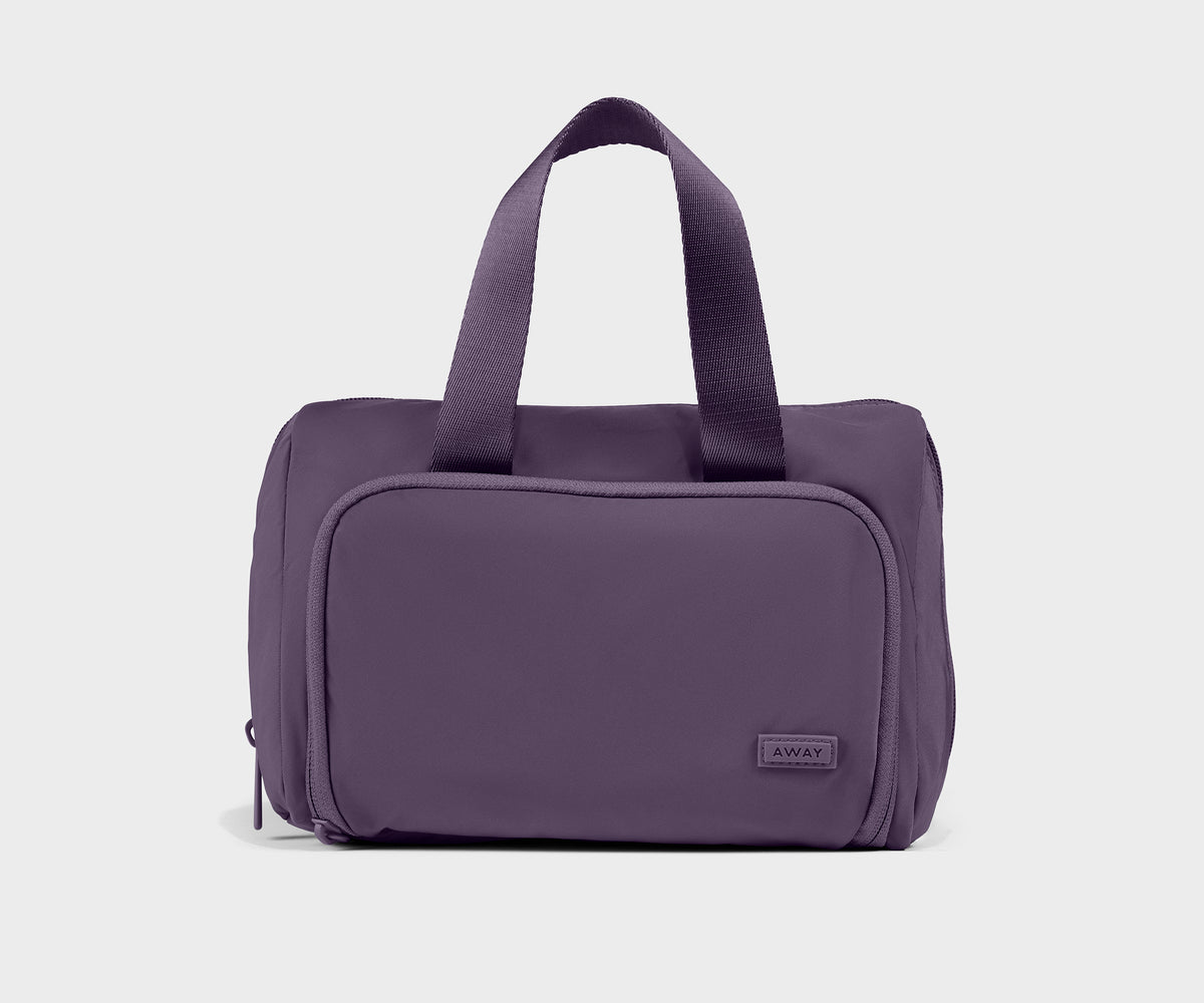 away-featherlight-daily-cosmetic-case-in-misty-purple-lightweight-makeup-organiz image 1