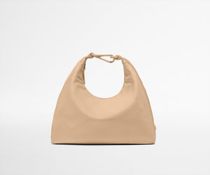 away-featherlight-duo-crossbody-in-camel-brown-machine-washable-detachable-strap image 6