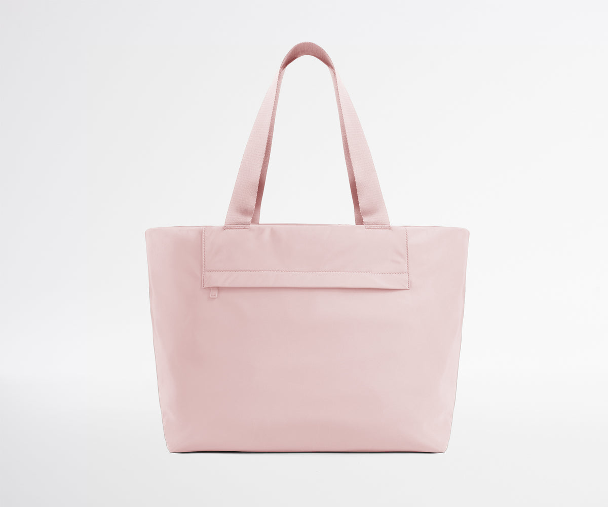 away-featherlight-tote-in-blush-pink-ultra-light-personal-item-tote-with-16-lapt image 1