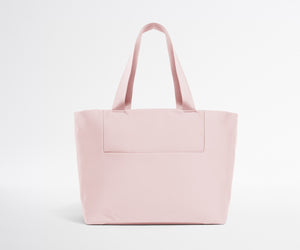 away-featherlight-tote-in-blush-pink-ultra-light-personal-item-tote-with-16-lapt image 8
