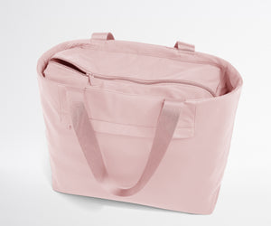 away-featherlight-tote-in-blush-pink-ultra-light-personal-item-tote-with-16-lapt image 7