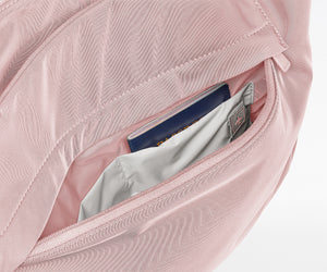 away-featherlight-tote-in-blush-pink-ultra-light-personal-item-tote-with-16-lapt image 6