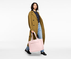 away-featherlight-tote-in-blush-pink-ultra-light-personal-item-tote-with-16-lapt image 5