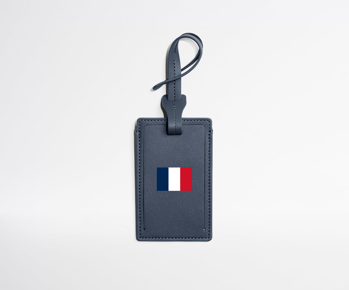 away-match-day-luggage-tag-in-france-flag-limited-edition image 1